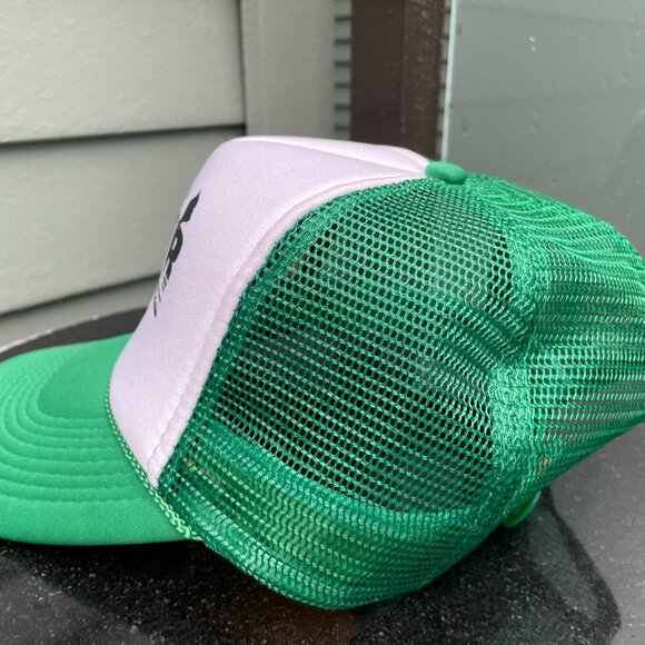 MWR Maui Wave Riders Green Trucker Hat - Picture 2 of 3